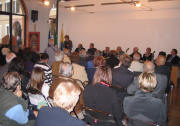 la sala convegno di villa Marazzi gremita di ascolani